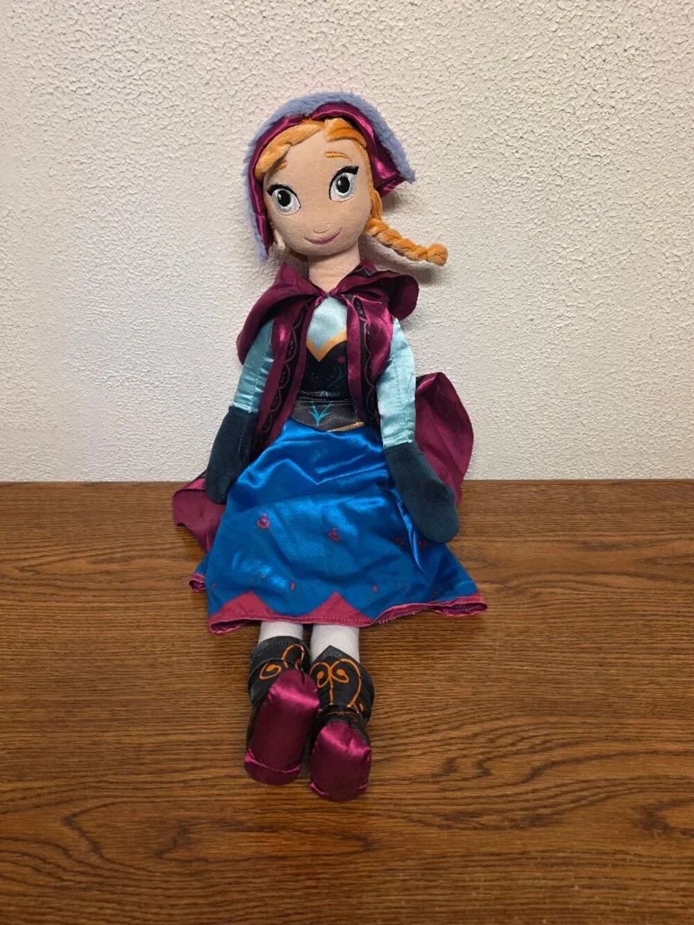 Plush Disney Anna Doll from the Movie Frozen 24